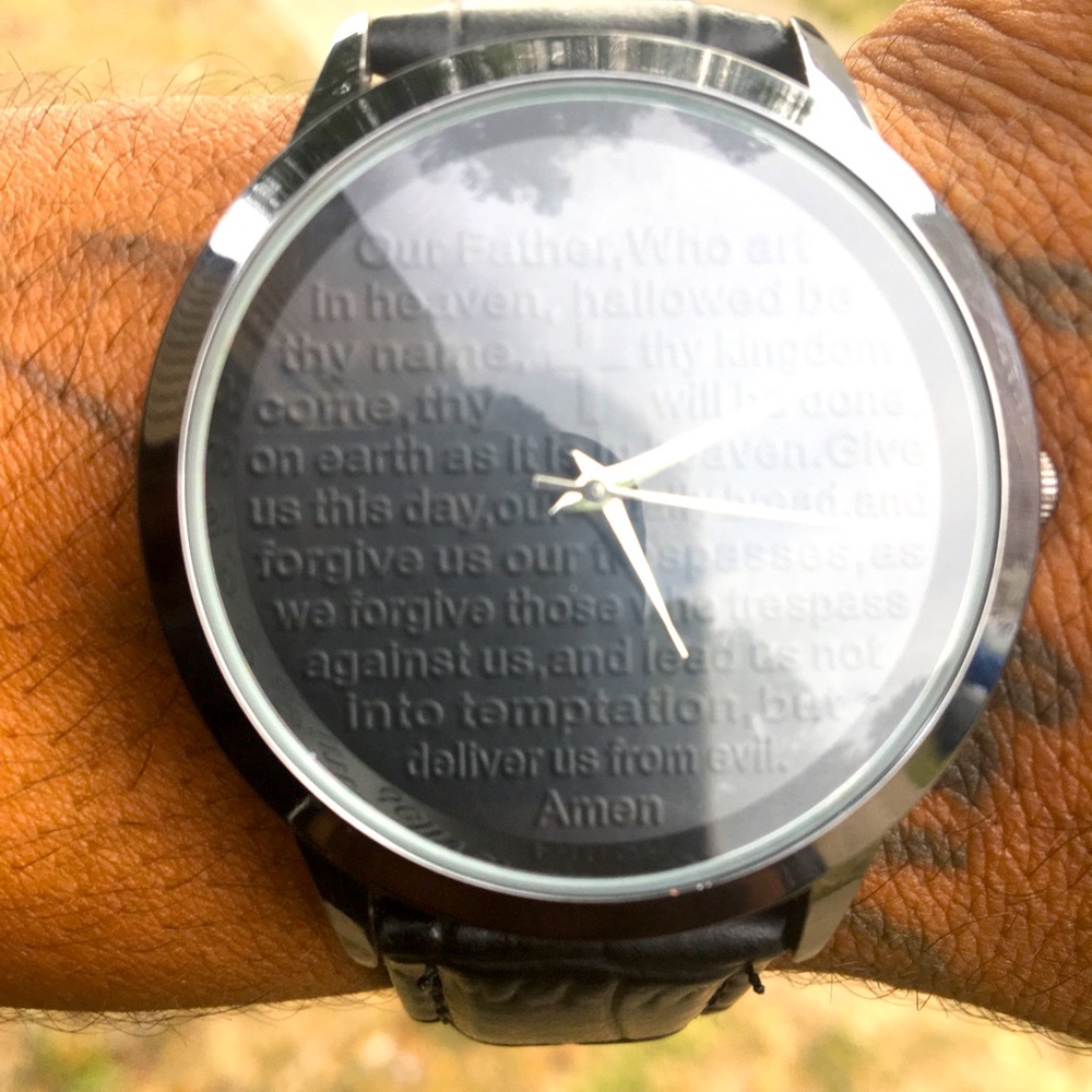 One of a kind watch Lord’s Prayer